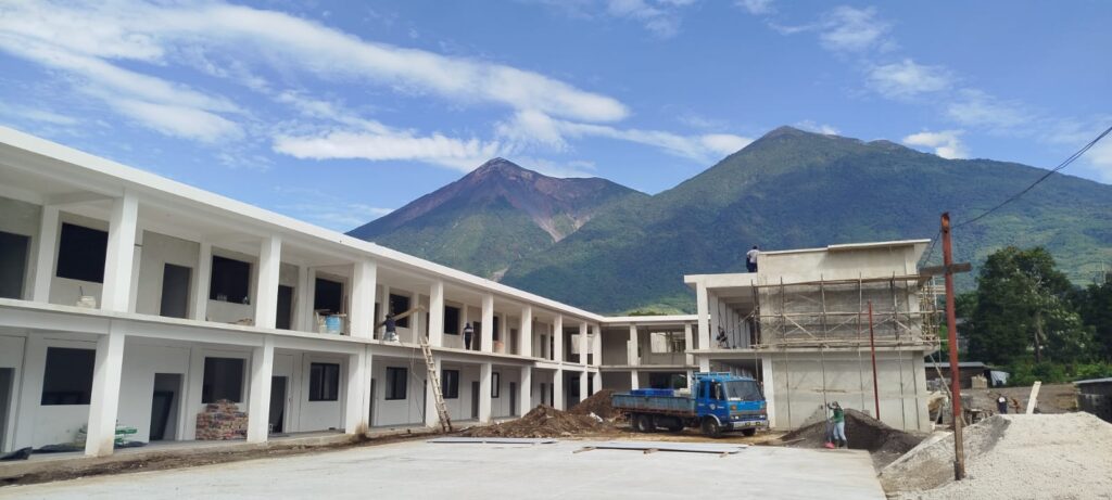 Avances en la Construcción de la Escuela Primaria Santa Isabel en Alotenango