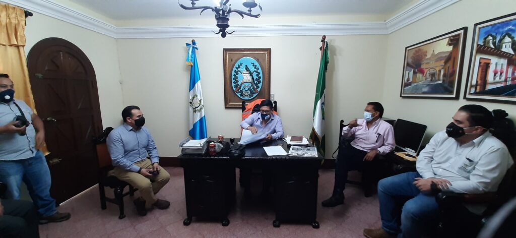 FIRMA DE CONVENIOS 2020, CONSEJO DEPARTAMENTAL DE DESARROLLO DE SACATEPEQUEZ.