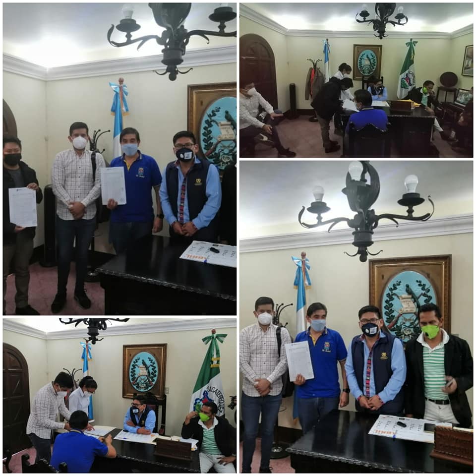 FIRMA DE CONVENIOS 2021, CONSEJO DEPARTAMENTAL DE DESARROLLO DE SACATEPEQUEZ.