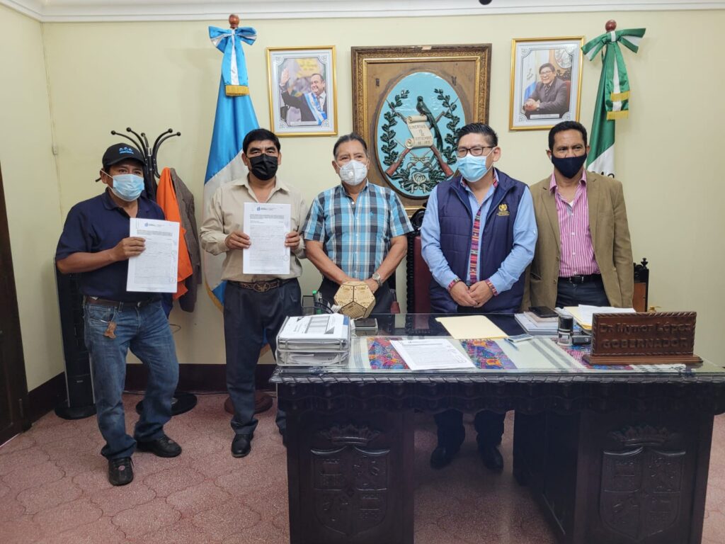 FIRMA DE CONVENIOS 2022, CONSEJO DEPARTAMENTAL DE DESARROLLO DE SACATEPEQUEZ.