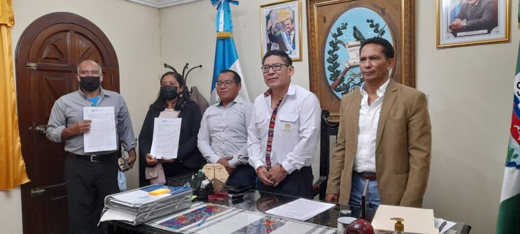 FIRMA DE CONVENIOS 2022, CONSEJO DEPARTAMENTAL DE DESARROLLO DE SACATEPEQUEZ.
