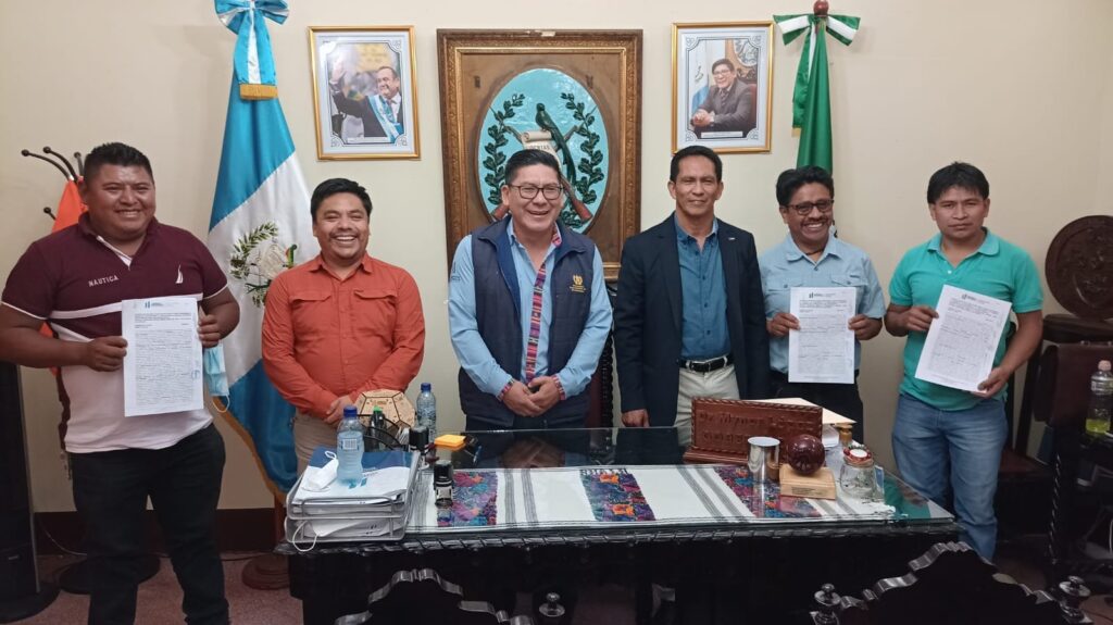 FIRMA DE CONVENIOS 2022, CONSEJO DEPARTAMENTAL DE DESARROLLO DE SACATEPEQUEZ.