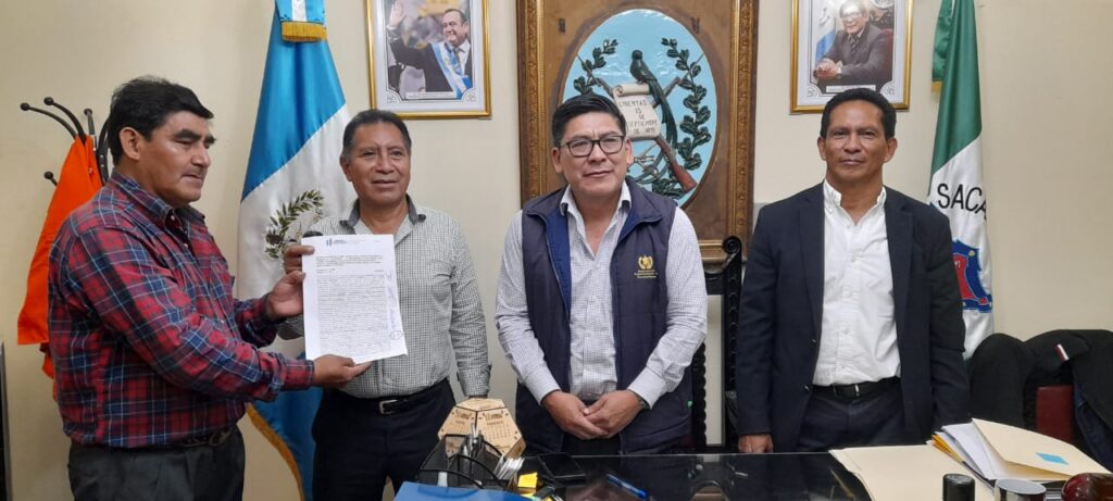 FIRMA DE CONVENIOS 2022, CONSEJO DEPARTAMENTAL DE DESARROLLO DE SACATEPEQUEZ.