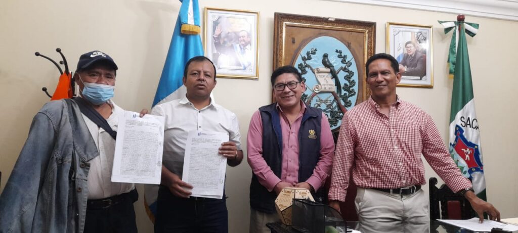 FIRMA DE CONVENIOS 2022, CONSEJO DEPARTAMENTAL DE DESARROLLO DE SACATEPEQUEZ.