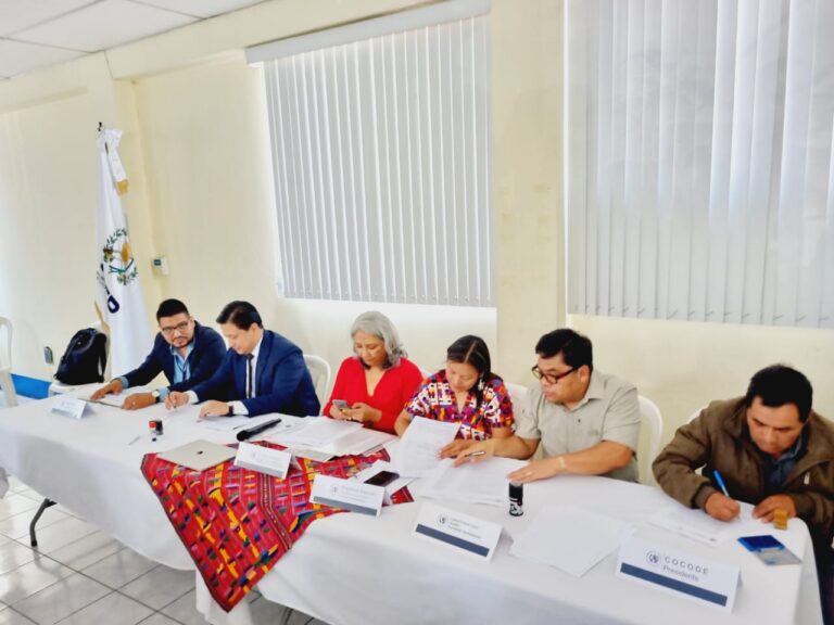FIRMA DE CONVENIOS 2024, CONSEJO DEPARTAMENTAL DE DESARROLLO DE SACATEPEQUEZ.
