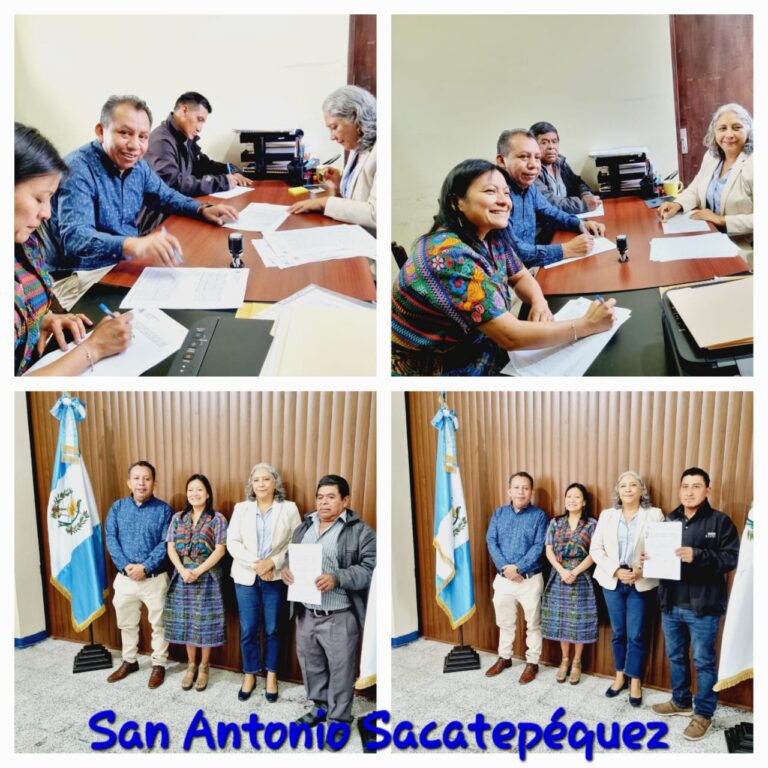 FIRMA DE CONVENIOS 2024, CONSEJO DEPARTAMENTAL DE DESARROLLO DE SACATEPEQUEZ.
