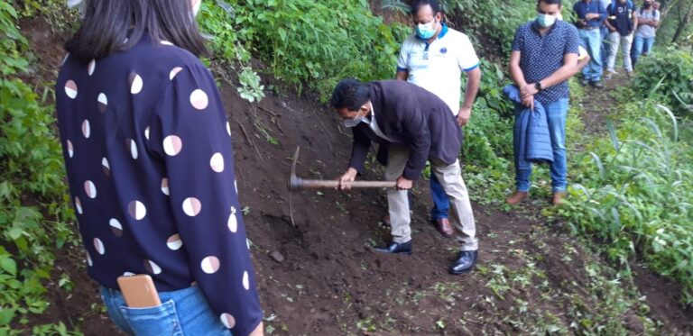 INAUGURACIÓN DE INICIO DE OBRA, SANTA CATARINA BARAHONA, SACATEPÉQUEZ.