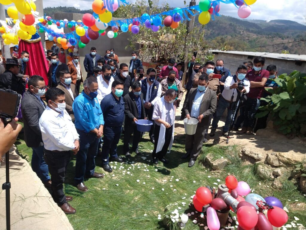 INAUGURACION DE OBRA EN SUMPANGO SACATEPÉQUEZ