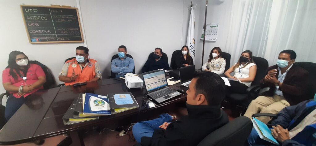REUNION DE LA UNIDAD TECNICA DEPARTAMENTAL DE SACATEPEQUEZ