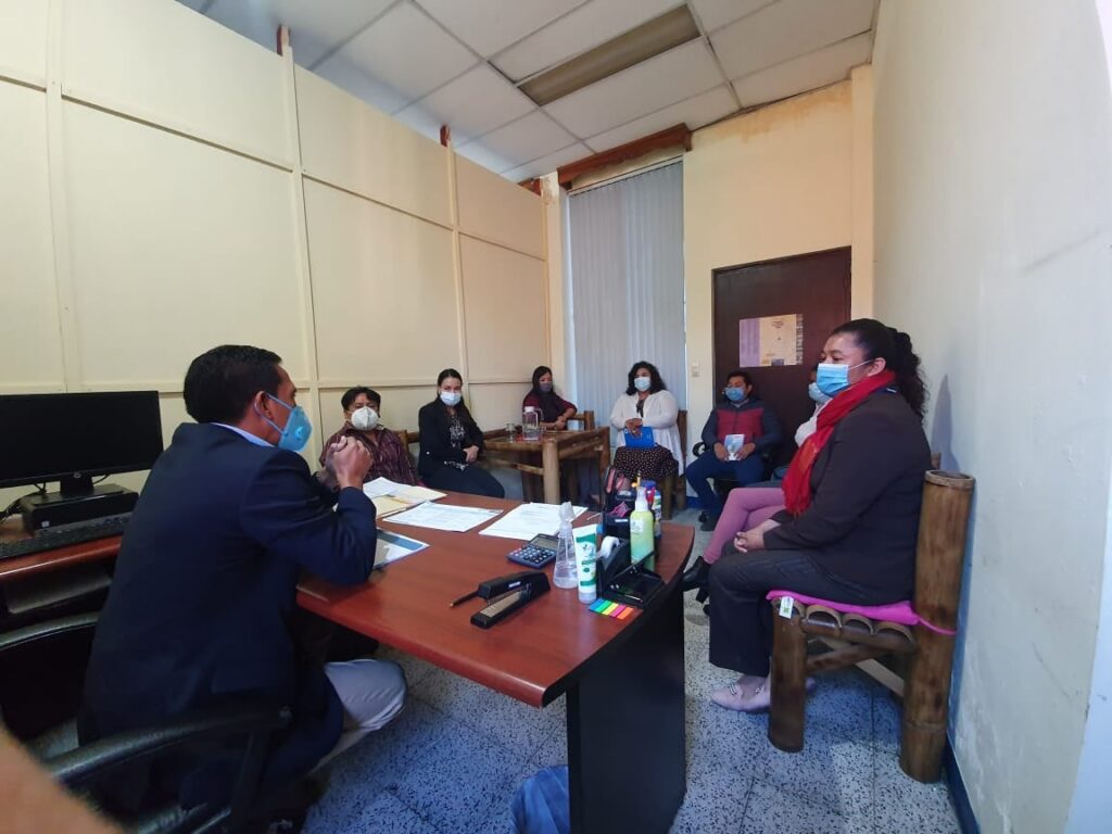 REUNION DE TRABAJO, CONSEJO DEPARTAMENTAL DE DESARROLLO DE SACATEPÉQUEZ.