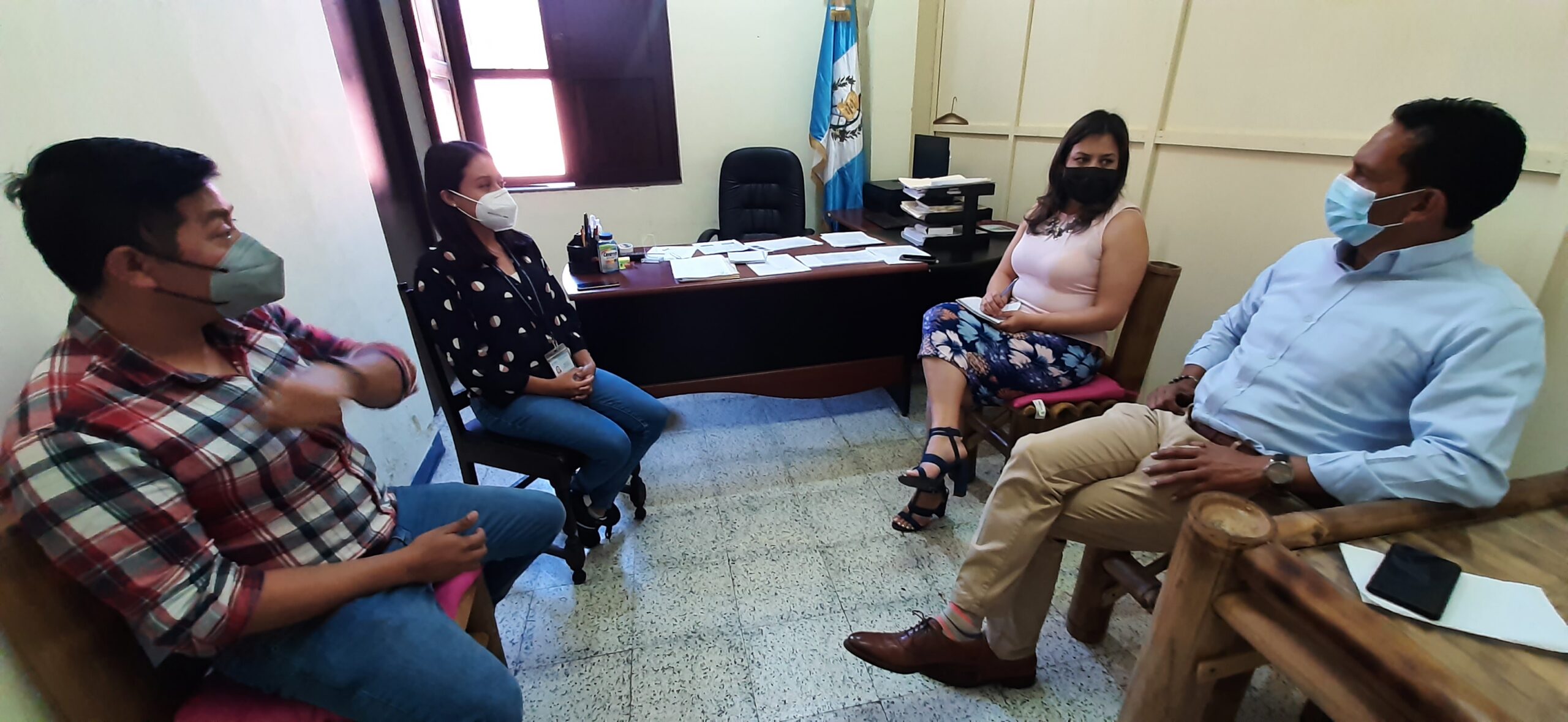 REUNION DE TRABAJO, CONSEJO DEPARTAMENTAL DE DESARROLLO DE SACATEPÉQUEZ.