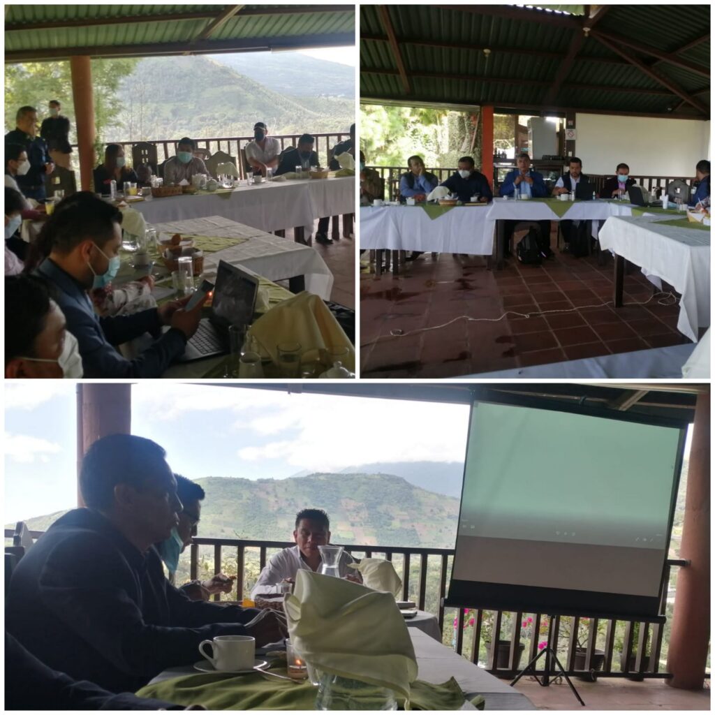 REUNION DE TRABAJO, CONSEJO DEPARTAMENTAL DE DESARROLLO DE SACATEPÉQUEZ.