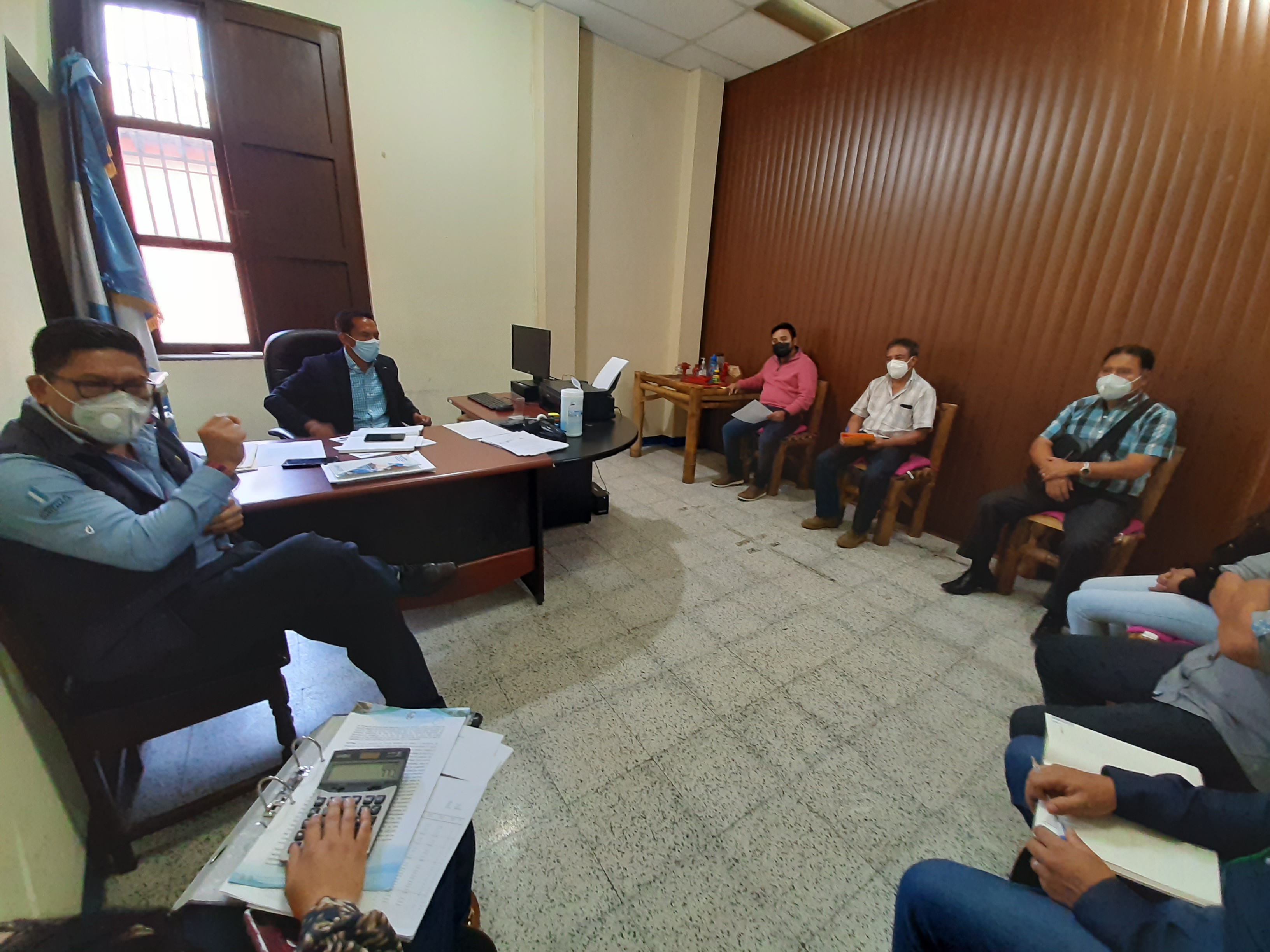 REUNION DE TRABAJO, CONSEJO DEPARTAMENTAL DE DESARROLLO DE SACATEPÉQUEZ.