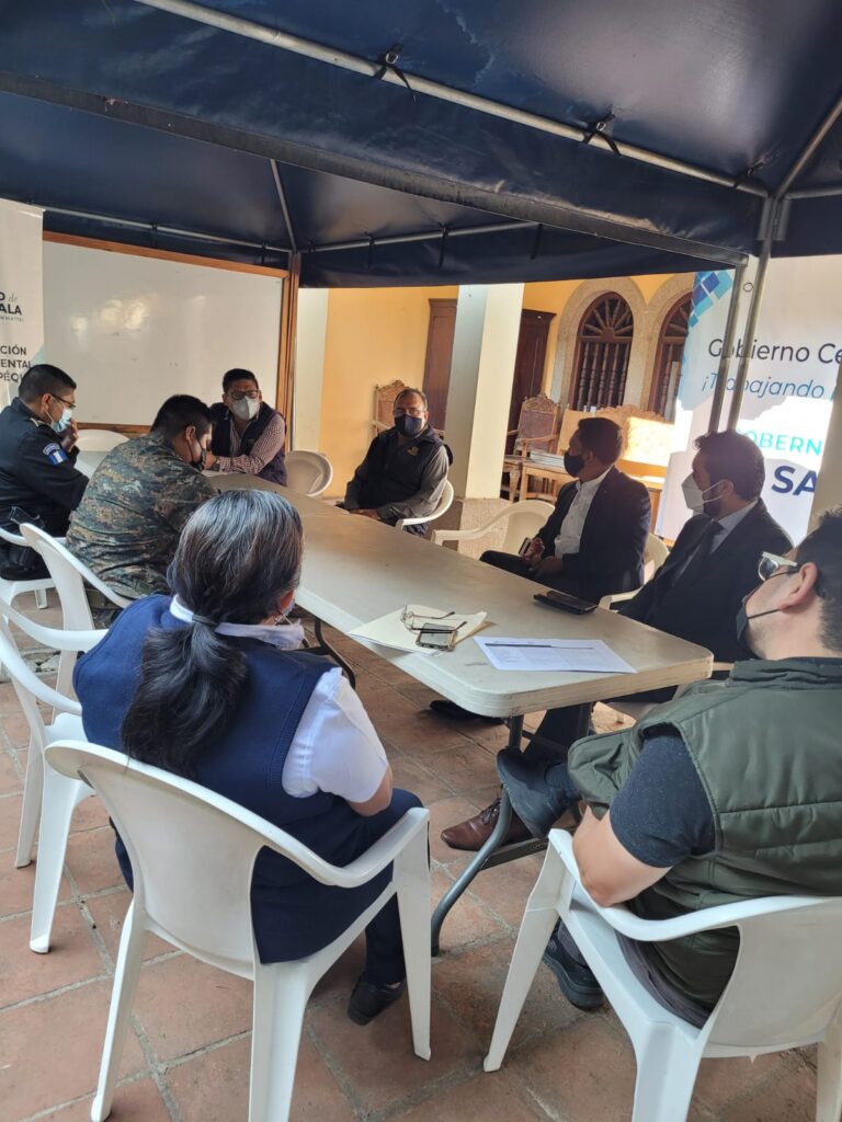 REUNION DE TRABAJO, CONSEJO DEPARTAMENTAL DE DESARROLLO DE SACATEPÉQUEZ.