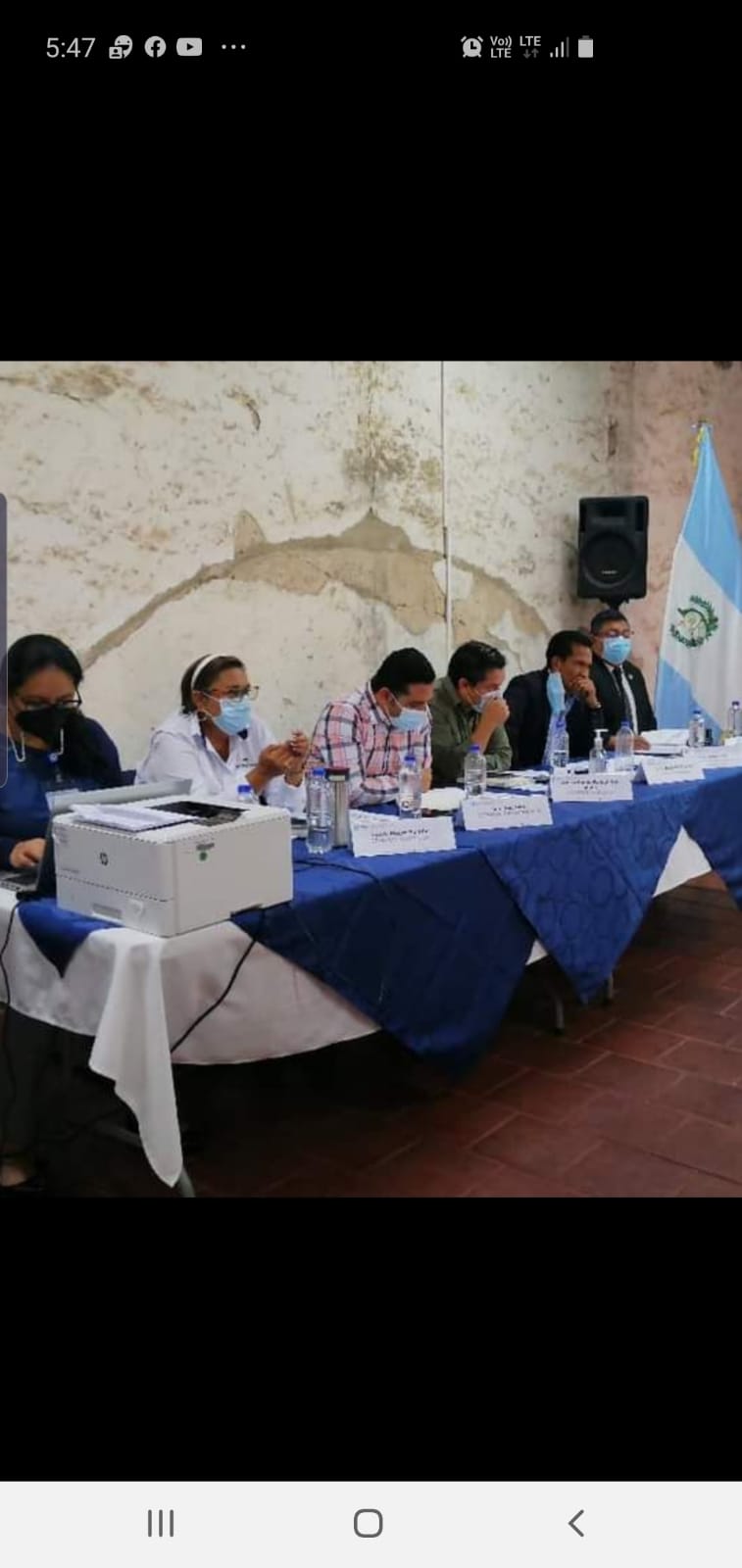 REUNION DE TRABAJO, CONSEJO DEPARTAMENTAL DE DESARROLLO DE SACATEPÉQUEZ.