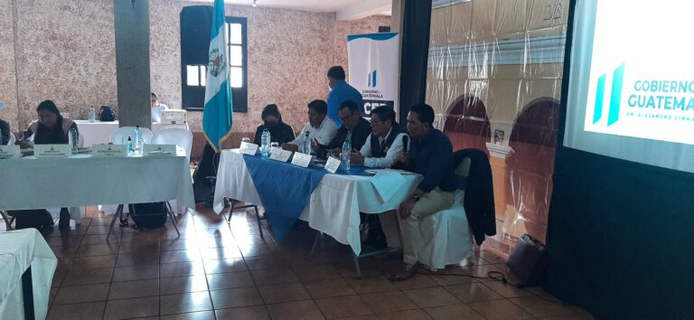 REUNION DE TRABAJO, CONSEJO DEPARTAMENTAL DE DESARROLLO DE SACATEPÉQUEZ.
