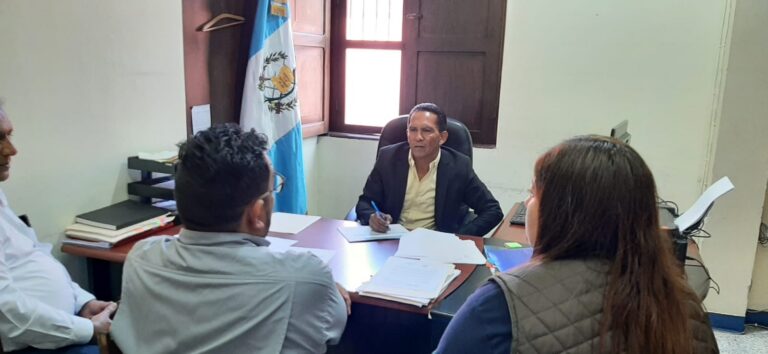 REUNION DE TRABAJO, CONSEJO DEPARTAMENTAL DE DESARROLLO DE SACATEPÉQUEZ.