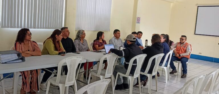 REUNION DE TRABAJO, CONSEJO DEPARTAMENTAL DE DESARROLLO DE SACATEPÉQUEZ.