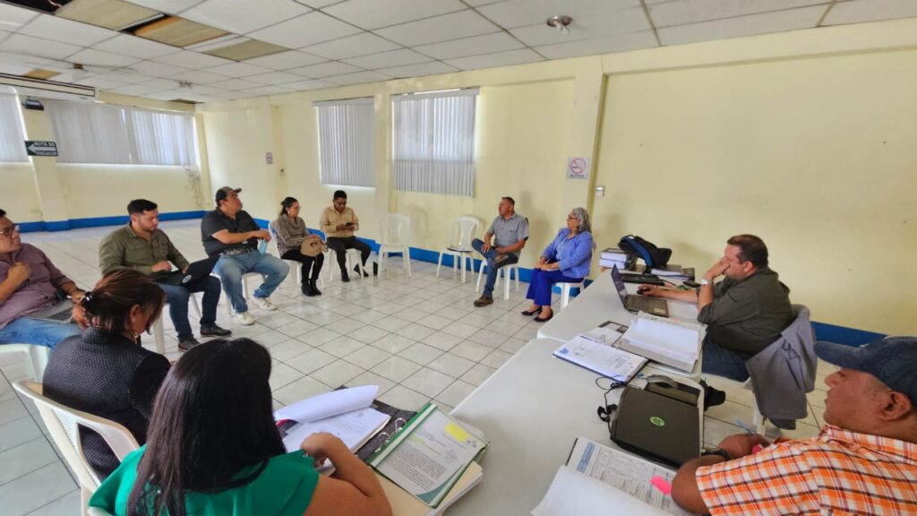 REUNION DE TRABAJO, CONSEJO DEPARTAMENTAL DE DESARROLLO DE SACATEPÉQUEZ.
