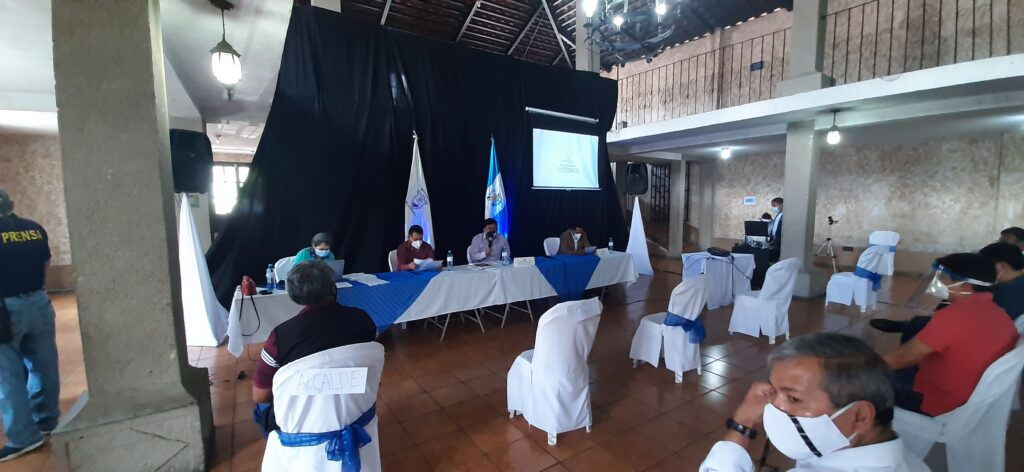 REUNIÓN EXTRAORDINARIA DE CODEDE DEL DEPARTAMENTO DE SACATEPÉQUEZ