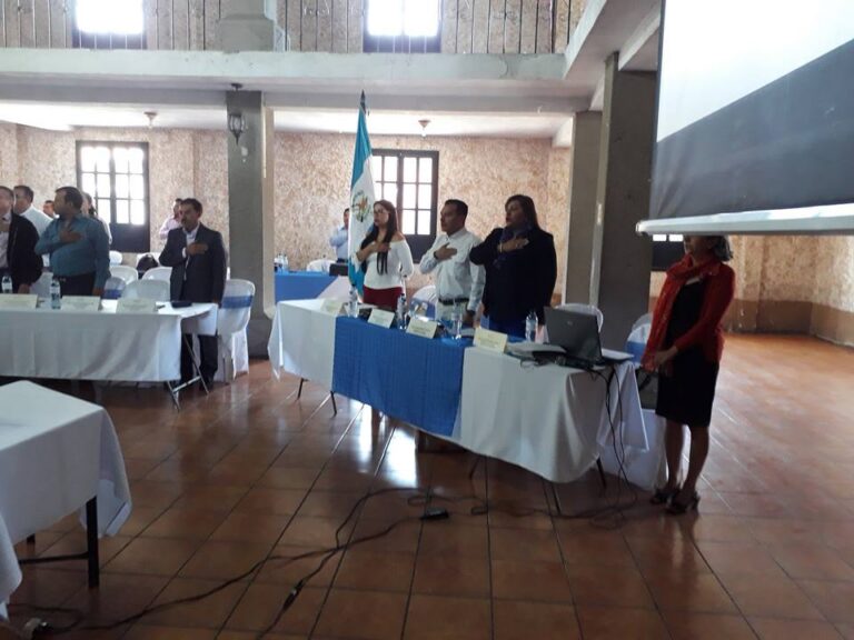 Reunión ordinaria de Consejo Departamental de Desarrollo de Sacatepéquez