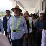 Visita presidencial en Santa Isabel, Alotenango